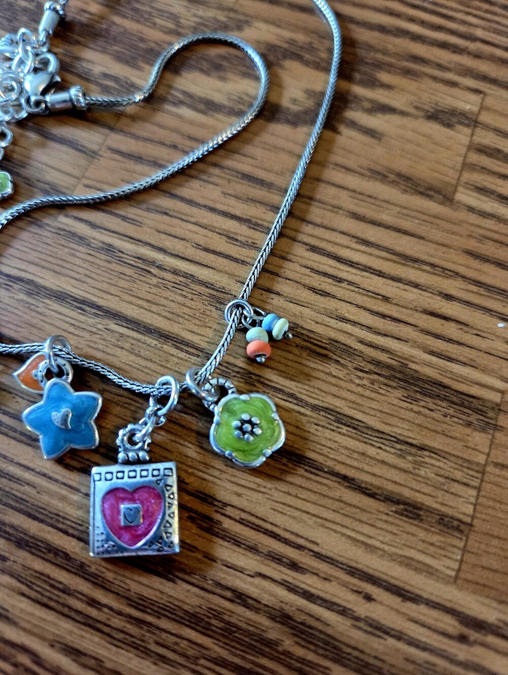 💐BRIGHTON "Havana" Colorful Charm Necklace ENCHANTED! - Picture 2 of 9